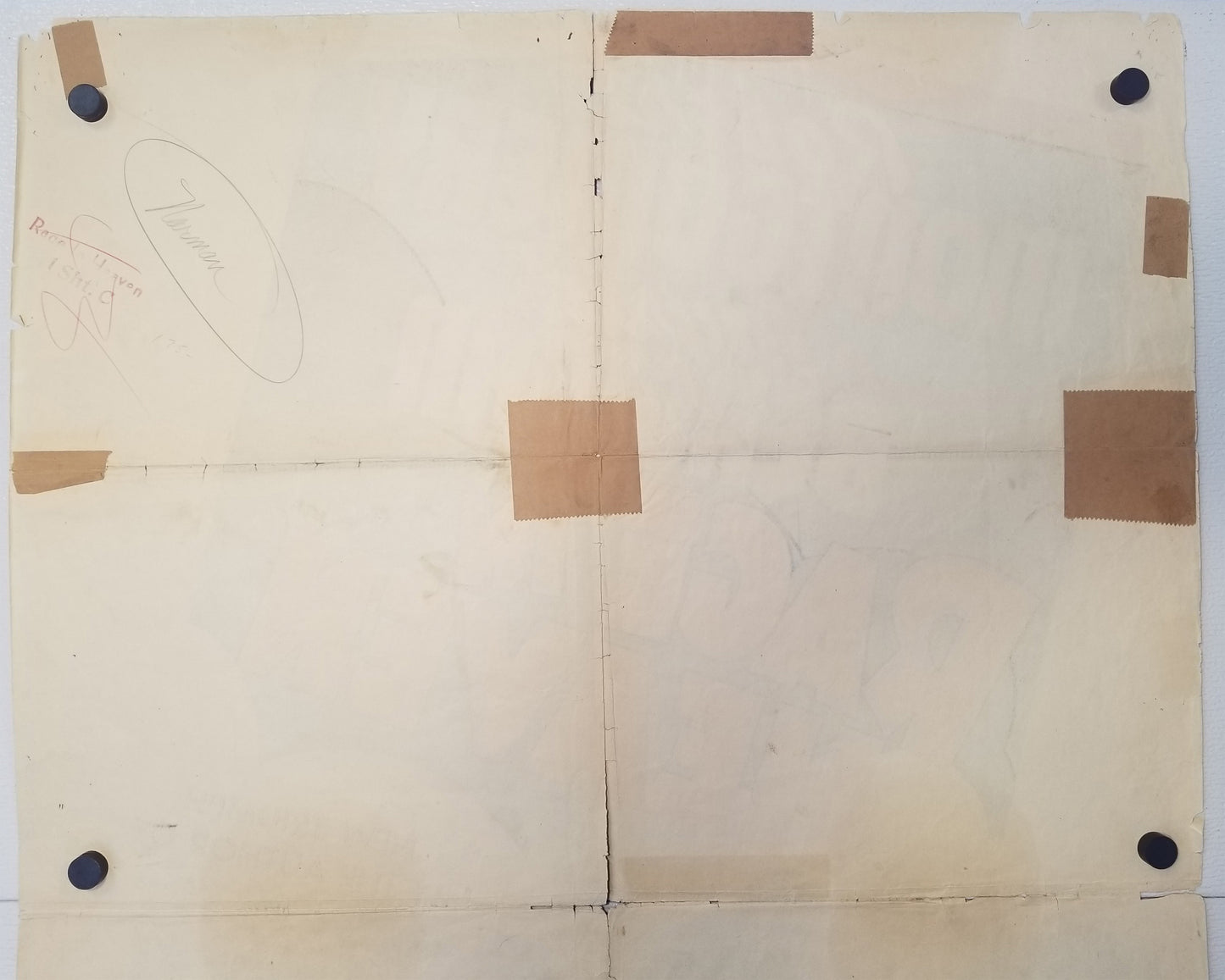 Rage in Heaven (1941) - Original U.S. One Sheet Movie Poster (27" x 41")