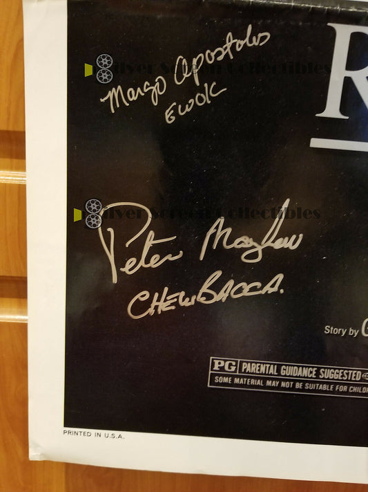 Return of the Jedi (1983) - Signed Original U.S. One Sheet (27" x 41")