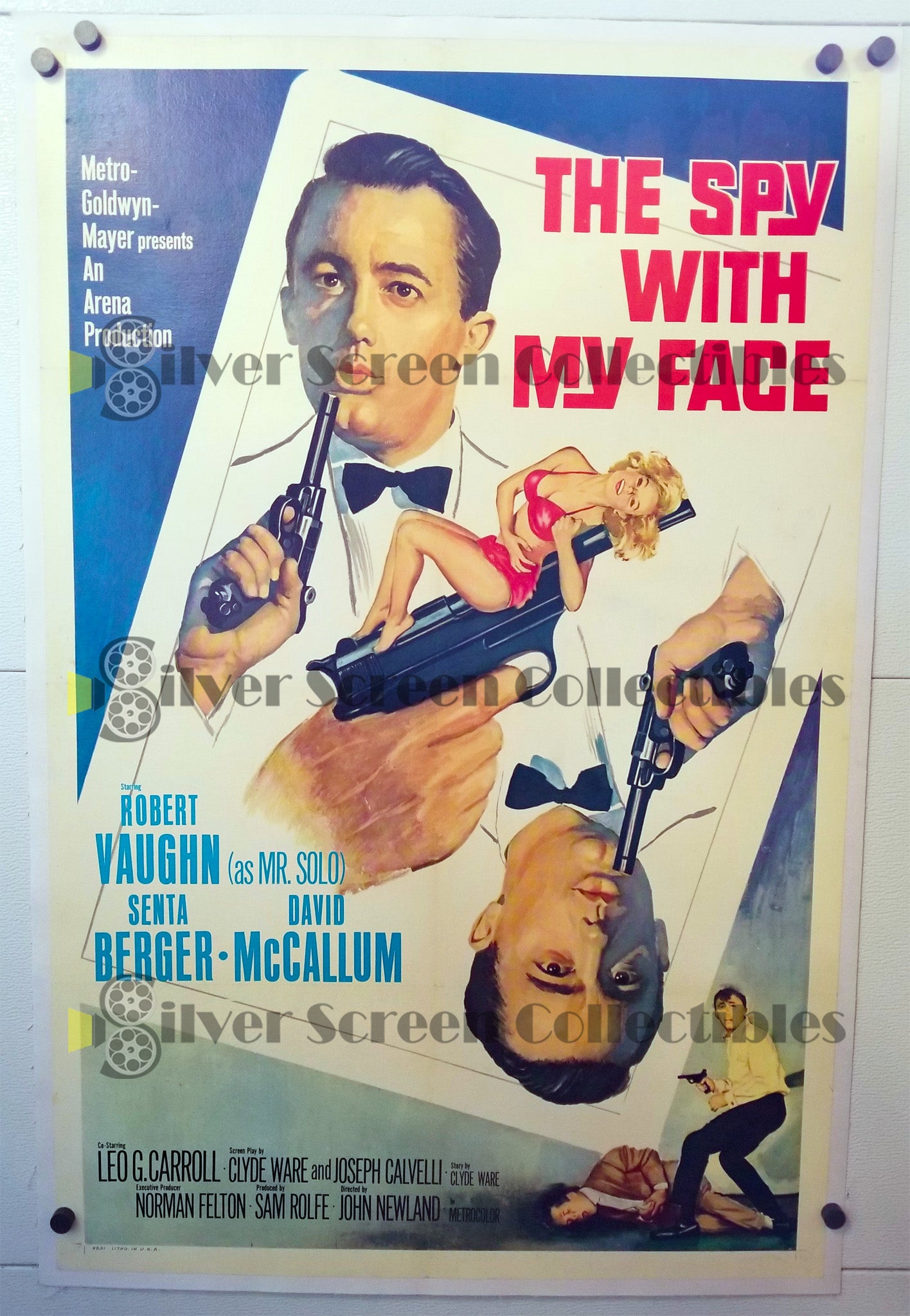 The Spy with My Face (1965) - Original U.S. One Sheet (27" x 41")