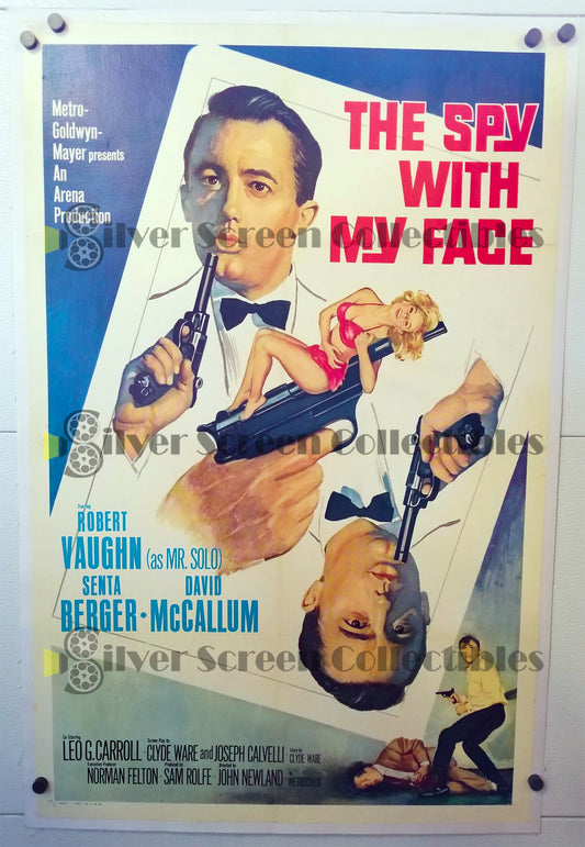 The Spy with My Face (1965) - Original U.S. One Sheet (27" x 41")