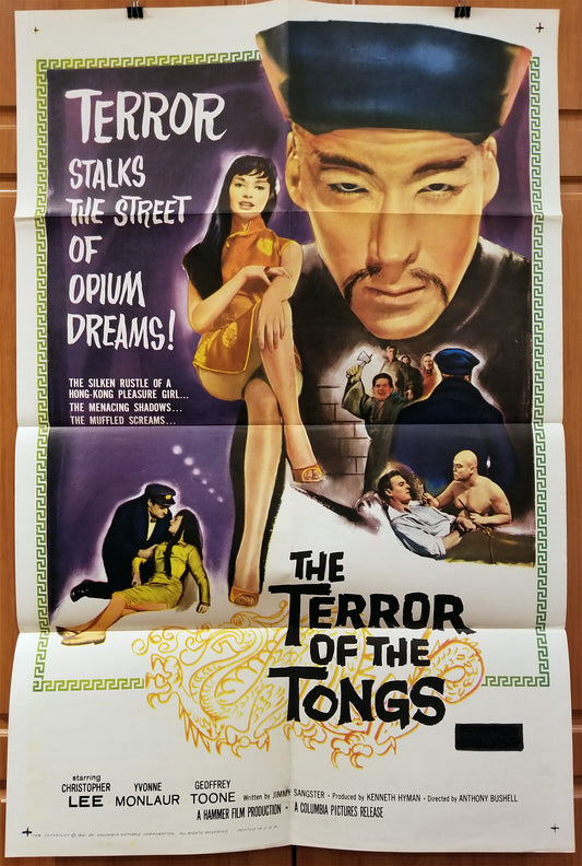 The Terror of the Tongs (1961) - Original U.S. One Sheet Movie Poster (27" x 41")