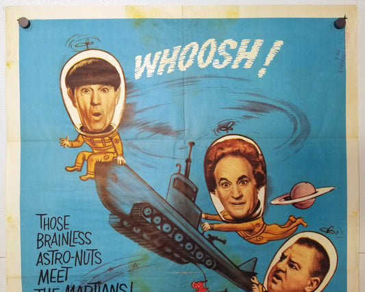 The Three Stooges in Orbit (1962) - Original U.S. One Sheet (27" x 41")