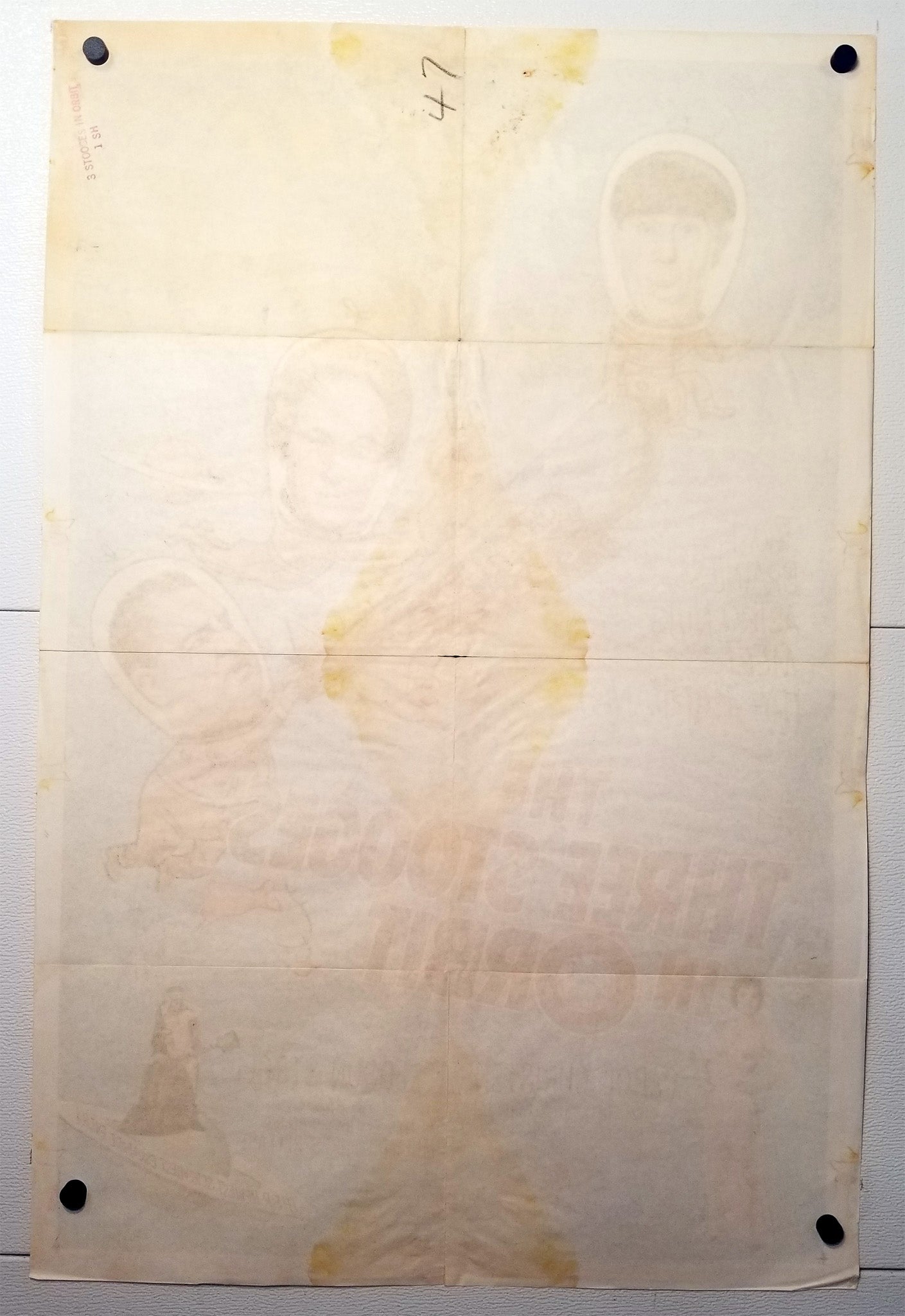 The Three Stooges in Orbit (1962) - Original U.S. One Sheet (27" x 41")