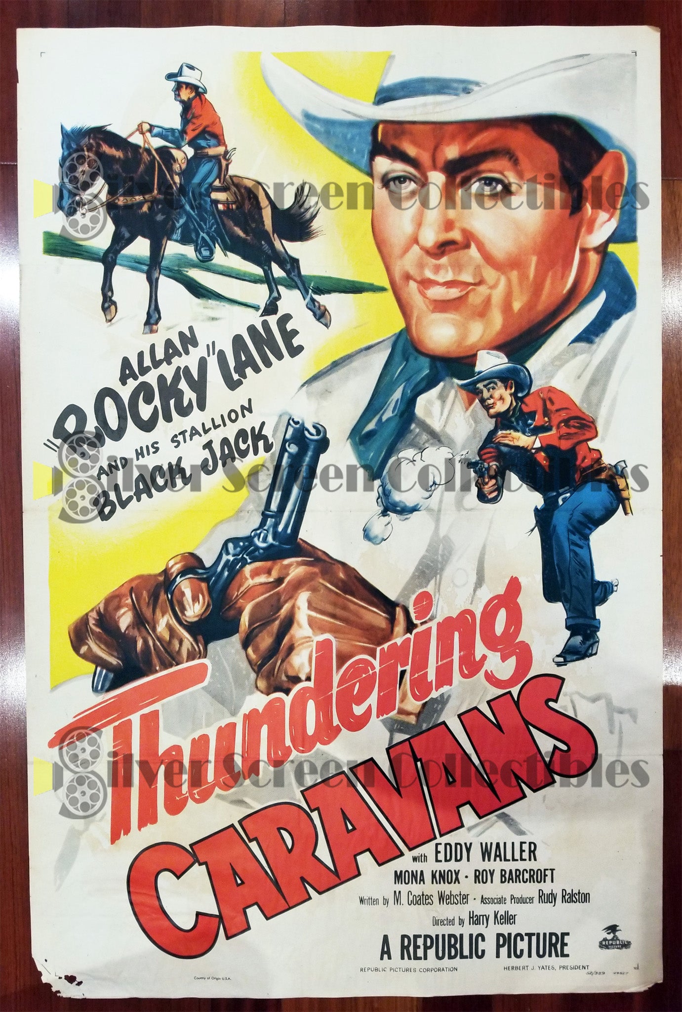 Thundering Caravans (1952) - Original U.S. One Sheet Movie Poster (27" x 41")