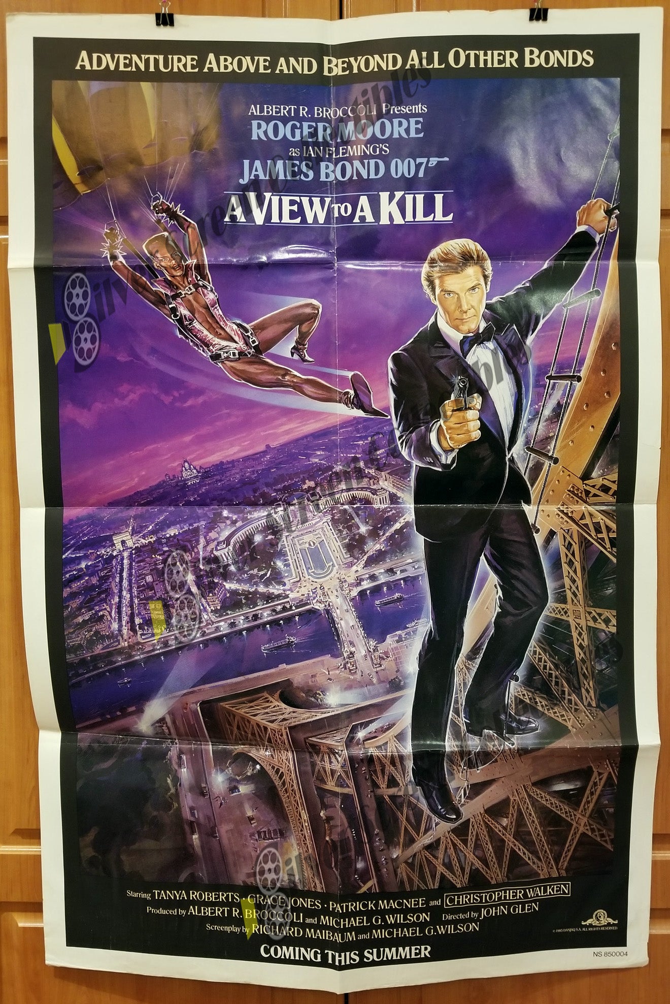 A View to a Kill (1985) - Original U.S. One Sheet(27" x 41")