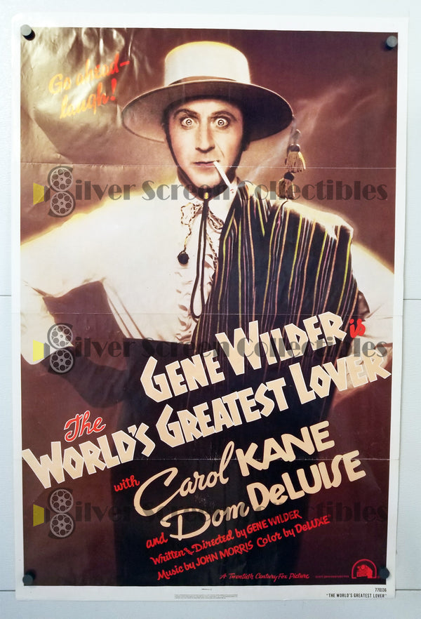 The World's Greatest Lover - Original U.S. One Sheet Movie Poster (27" x 41")