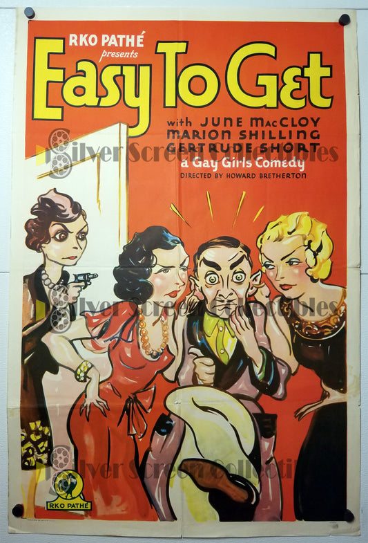 Easy to Get (1931) - Original U.S. One Sheet Movie Poster (27" x 41")