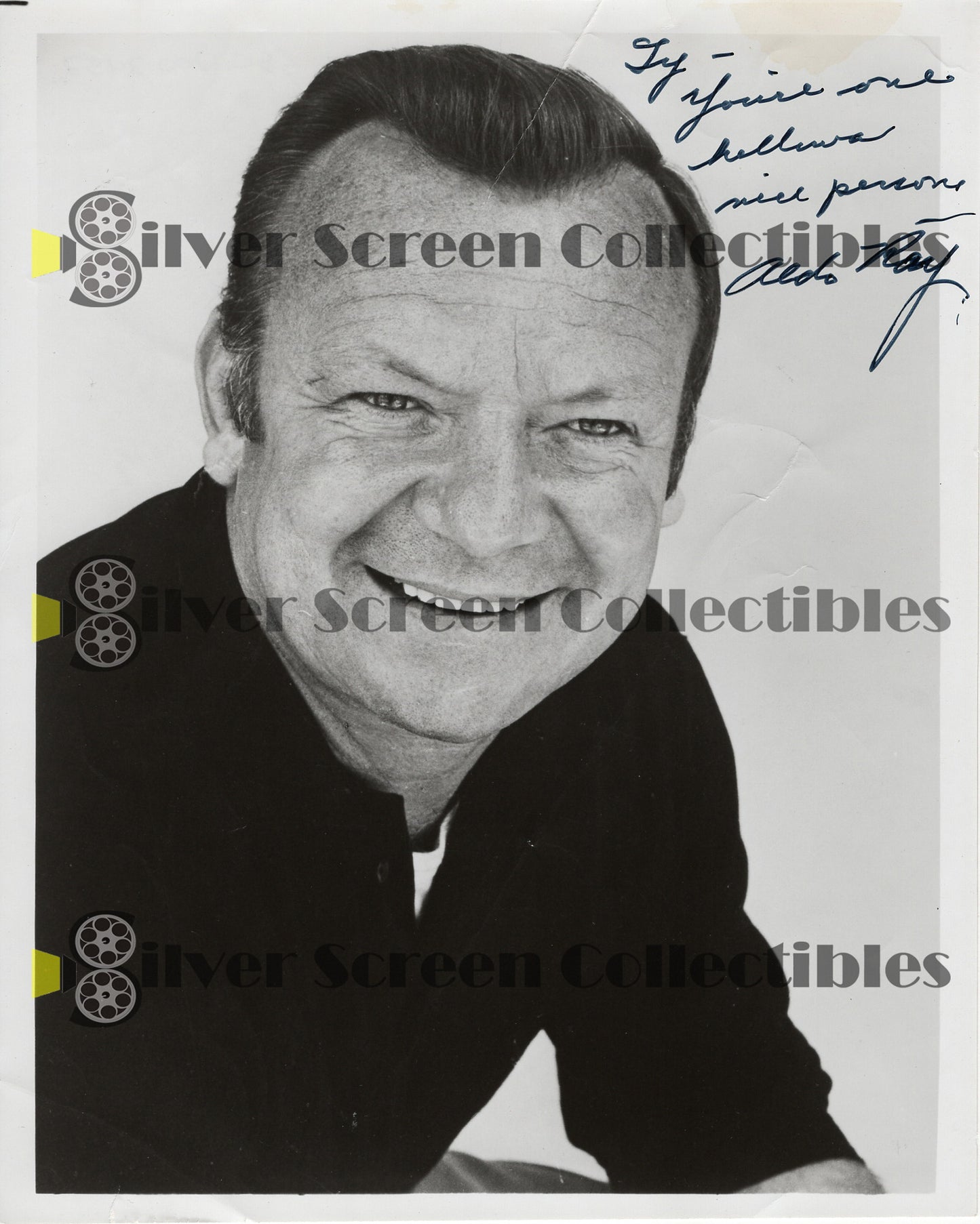 Aldo Ray - Signed 8" x 10" Photo
