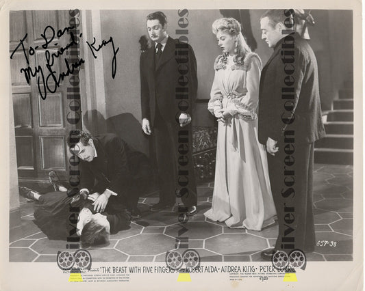 Andrea King - Signed 8" x 10" Photo