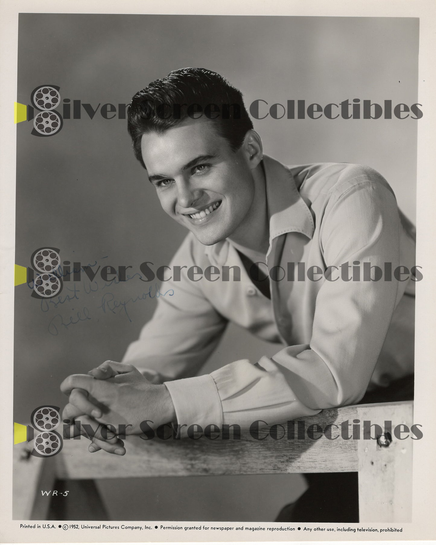 William Reynolds - Signed 8" x 10" Photo