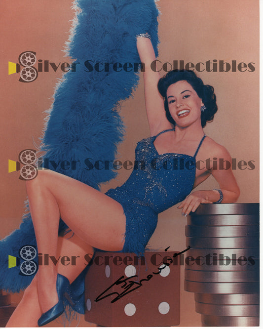 Cyd Charisse - Signed 8" x 10" Photo