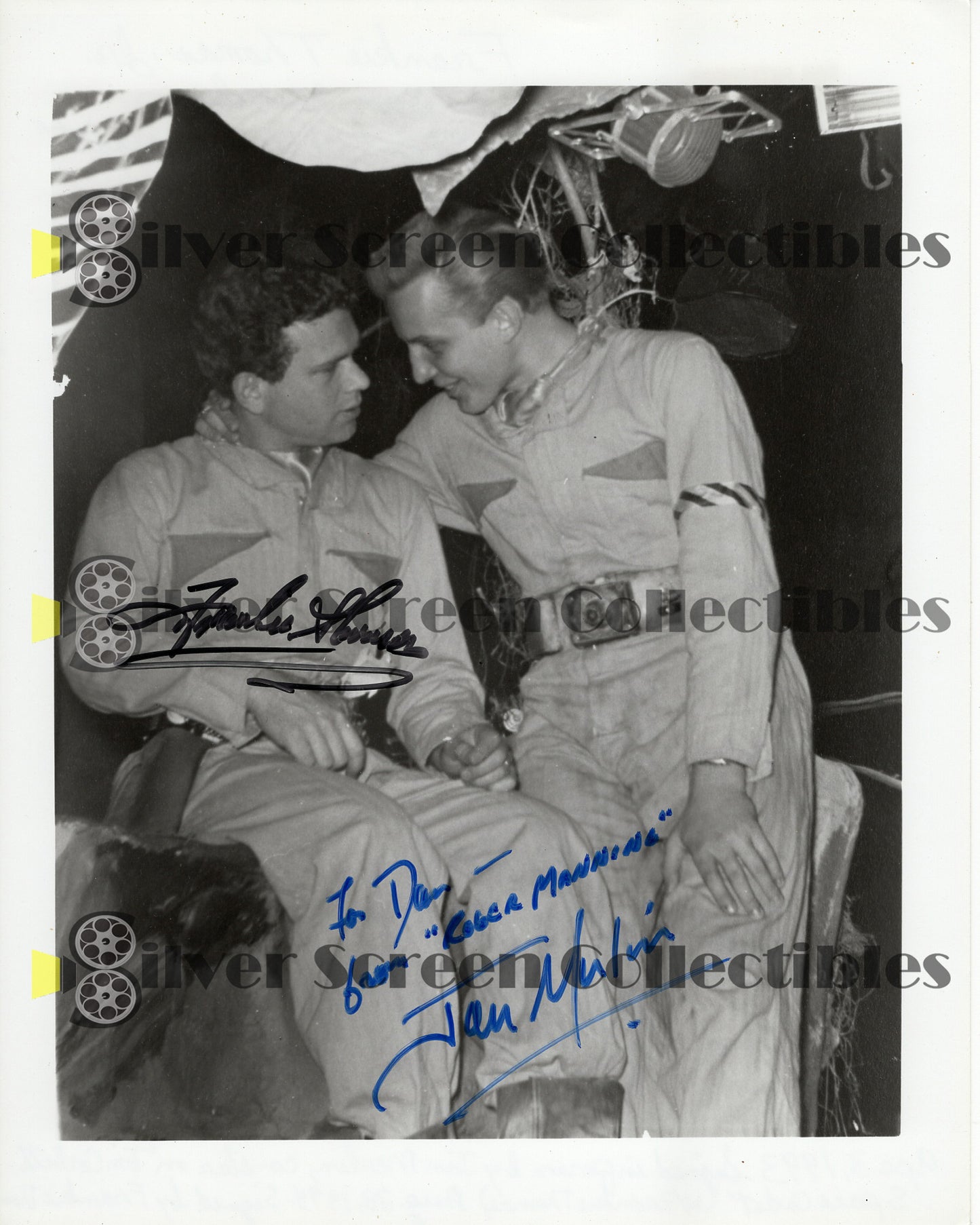 Tom Corbett, Space Cadet (1950–1955) - Frankie Thomas Jr. & Jan Merlin - Signed 8" x 10" Photo