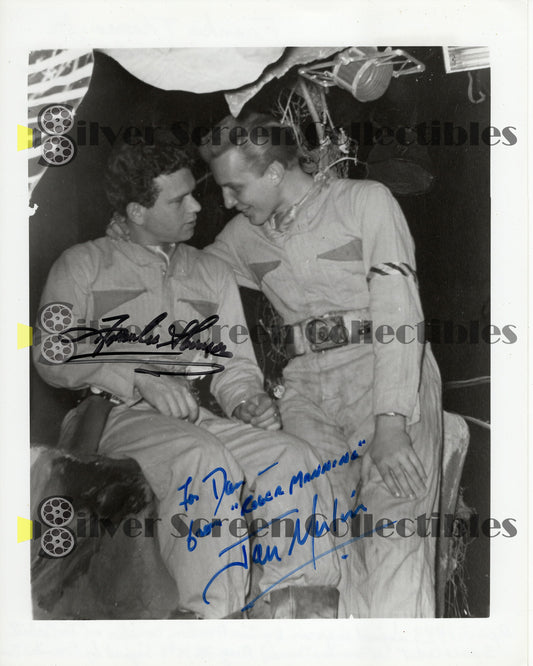 Tom Corbett, Space Cadet (1950–1955) - Frankie Thomas Jr. & Jan Merlin - Signed 8" x 10" Photo