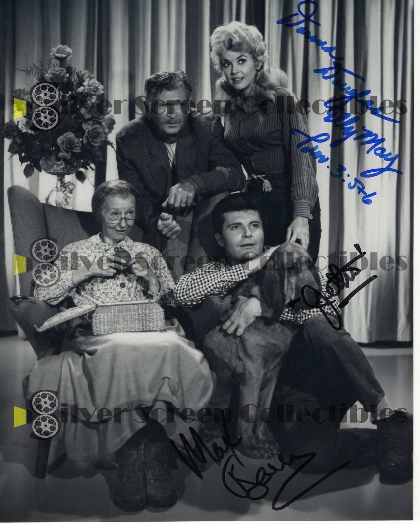 The Beverly Hillbillies (1962–1971) - Max Baer & Donna Douglas - Signed 8" x 10" Photo