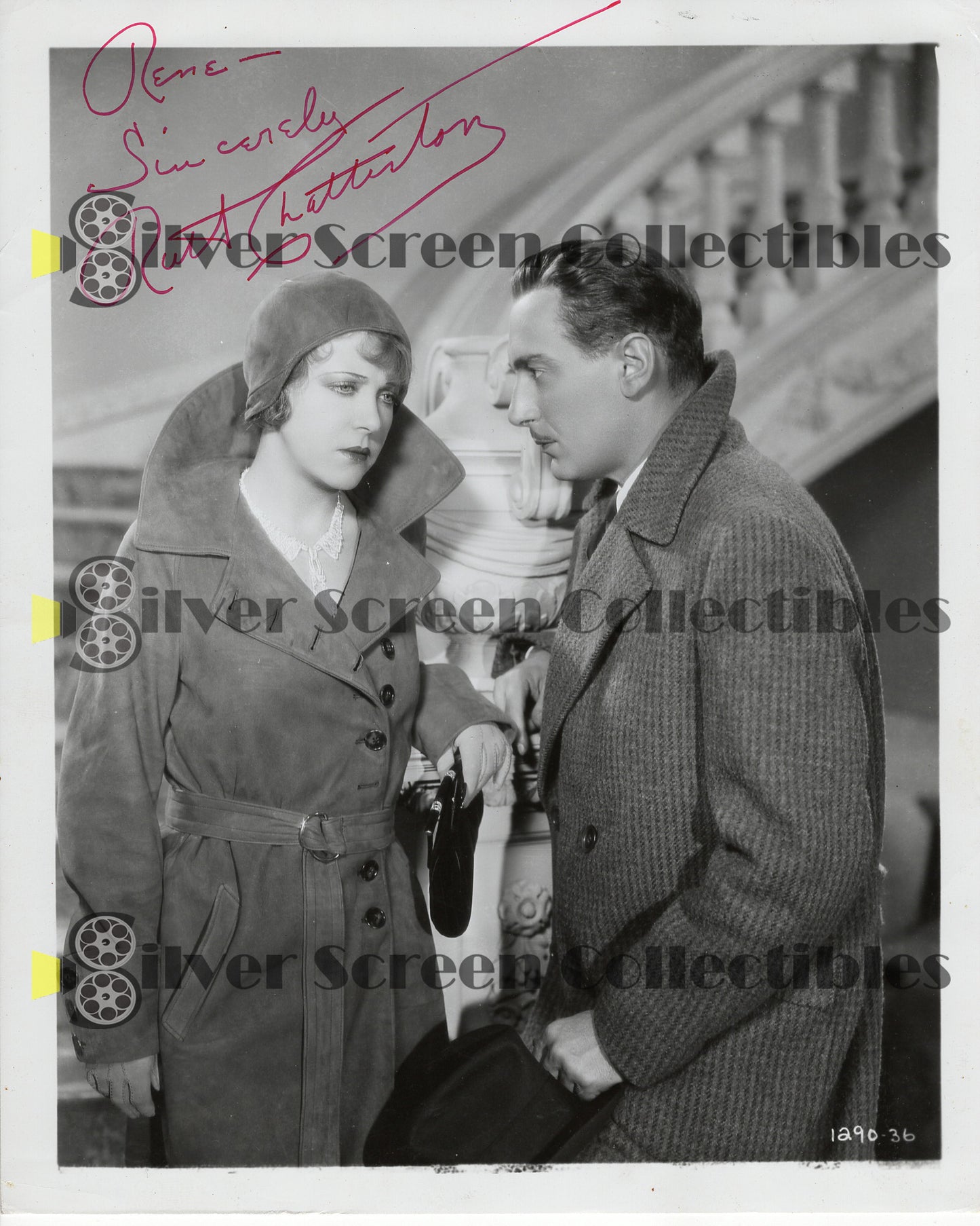 Ruth Chatterton - Signed 8" x 10" Photo