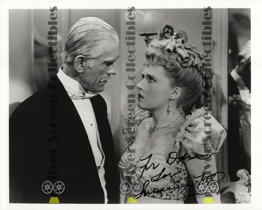 Susanna Foster - Signed 8" x 10" Photo