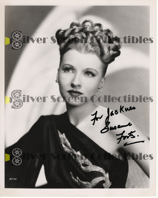 Susanna Foster - Signed 8" x 10" Photo