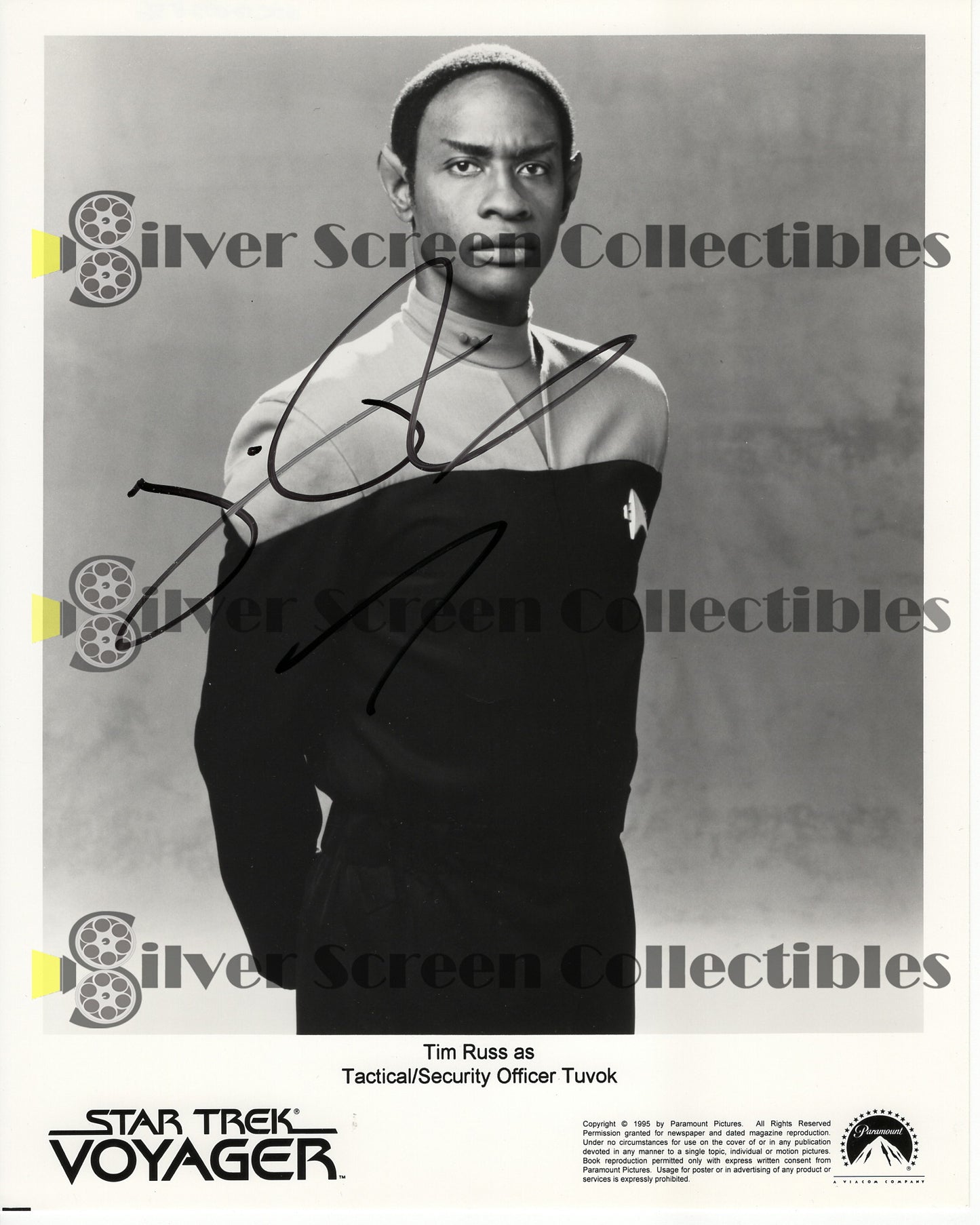 Tim Russ - Signed 8" x 10" Photo