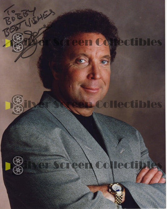 Tom Jones - Signed 8" x 10" Photo