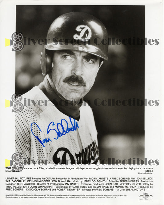 Tom Selleck - Signed 8" x 10" Photo