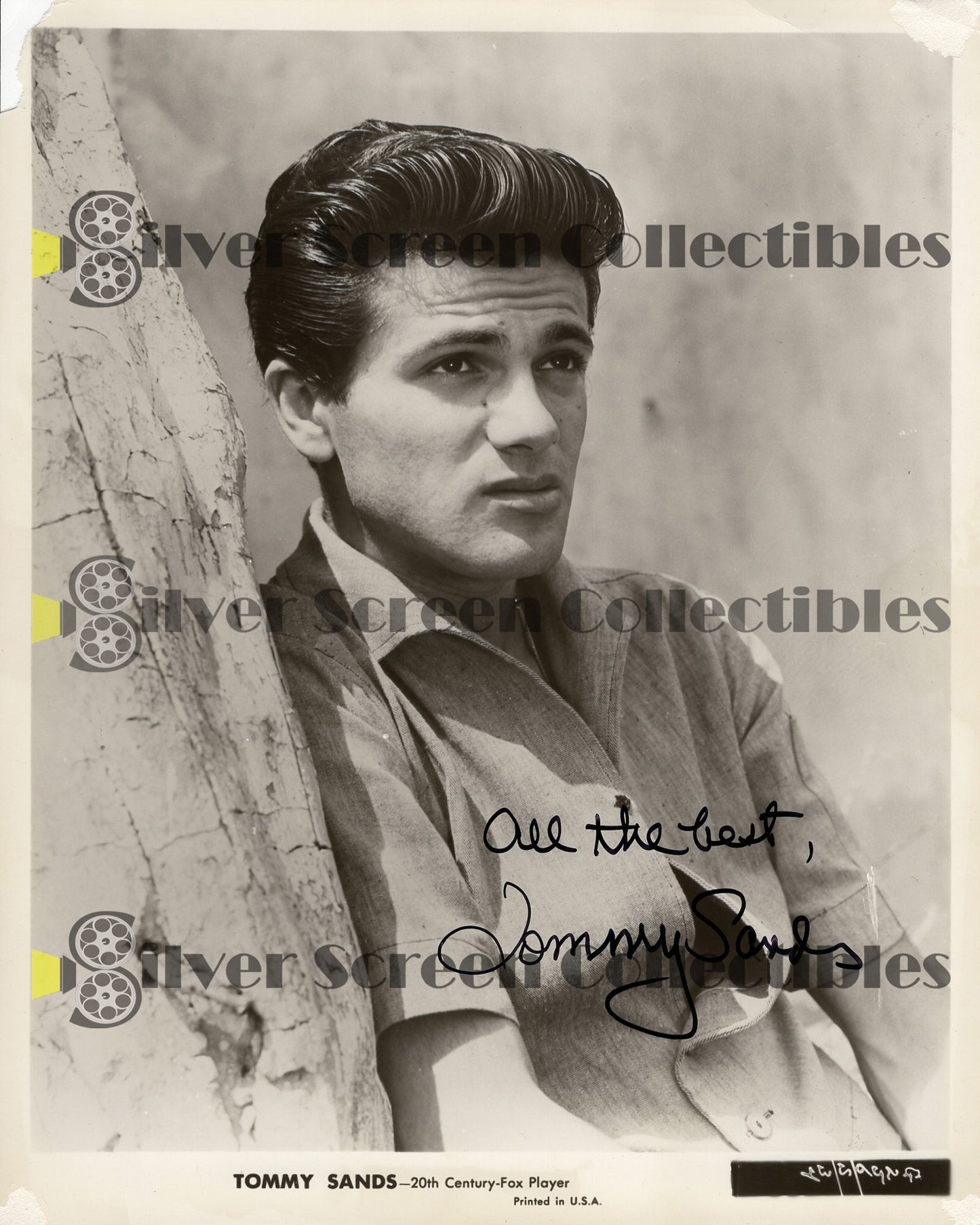 Tommy Sands - Signed 8" x 10" Photo
