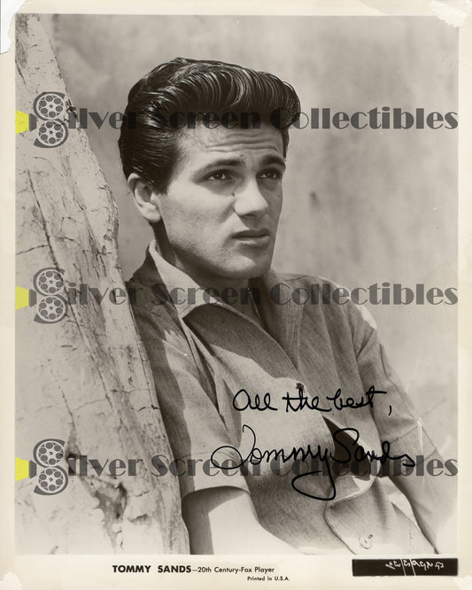Tommy Sands - Signed 8" x 10" Photo