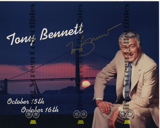 Tony Bennett - Signed 8" x 10" Photo