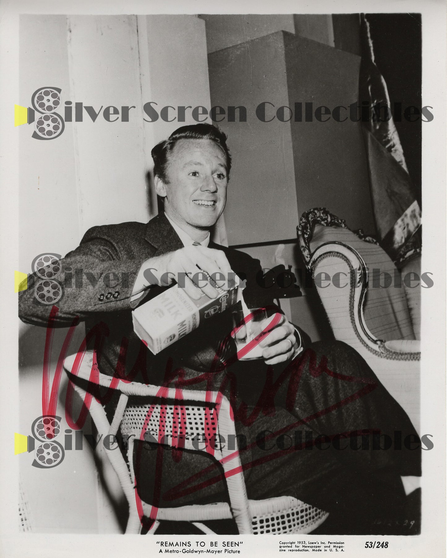 Van Johnson - Signed 8" x 10" Photo
