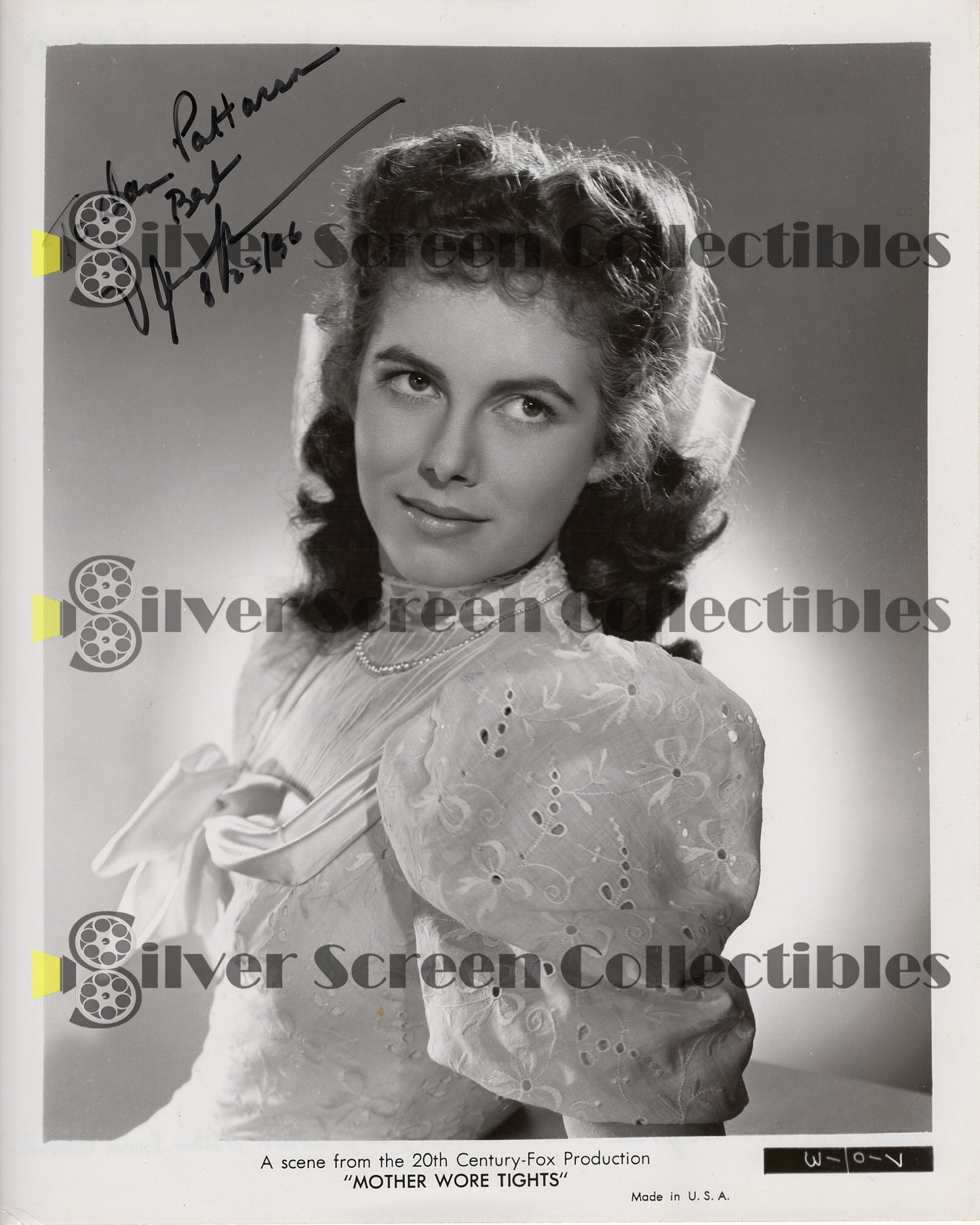 Vanessa Brown - Signed 8" x 10" Photo