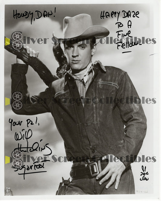 Will Hutchins - Signed 8" x 10" Photo