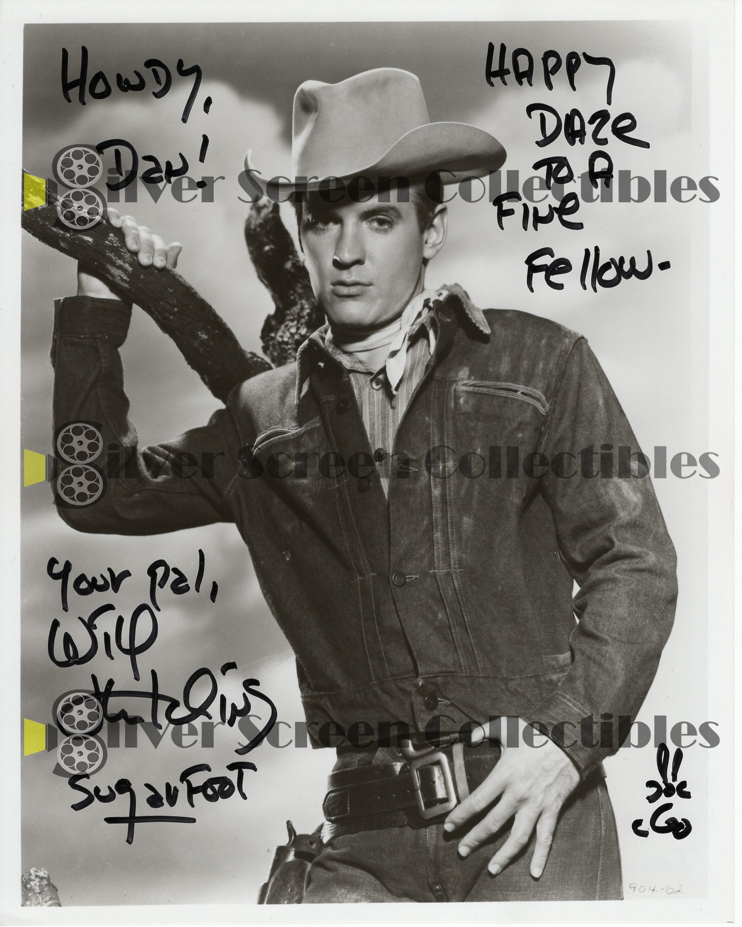 Will Hutchins - Signed 8" x 10" Photo