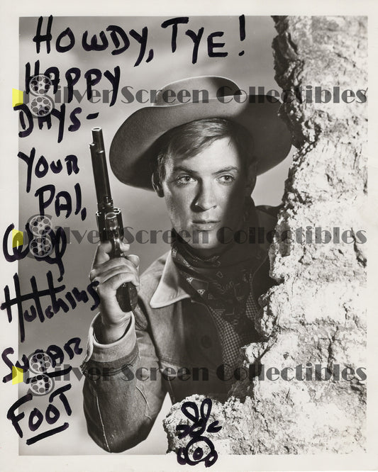 Will Hutchins - Signed 8" x 10" Photo