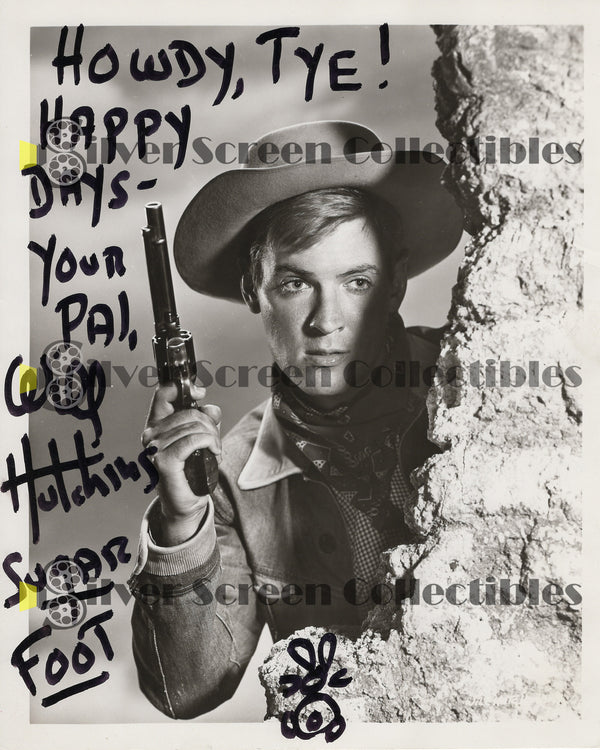 Will Hutchins - Signed 8" x 10" Photo