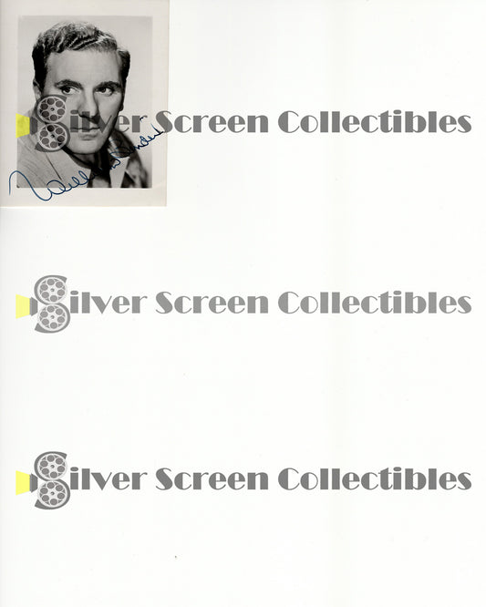 William Bendix - Signed 3" x 3.5" Photo