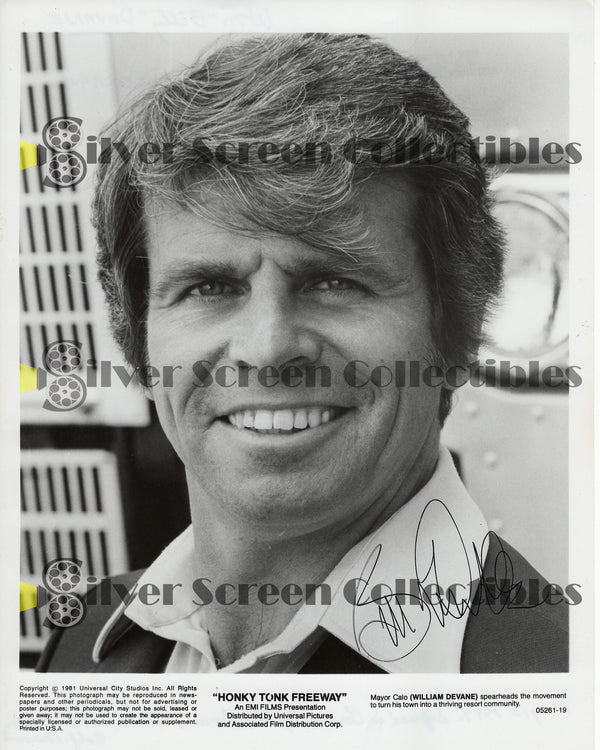 William Devane - Signed 8" x 10" Photo