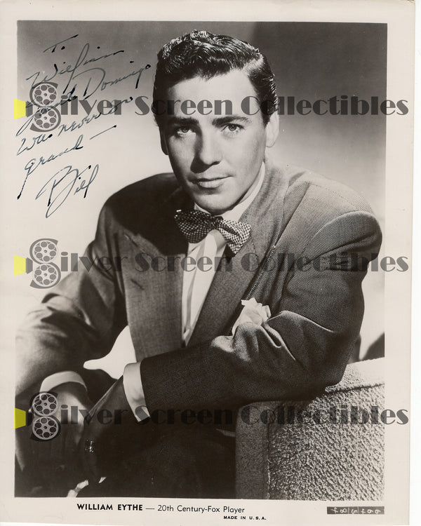 William Eythe - Signed 8" x 10" Photo