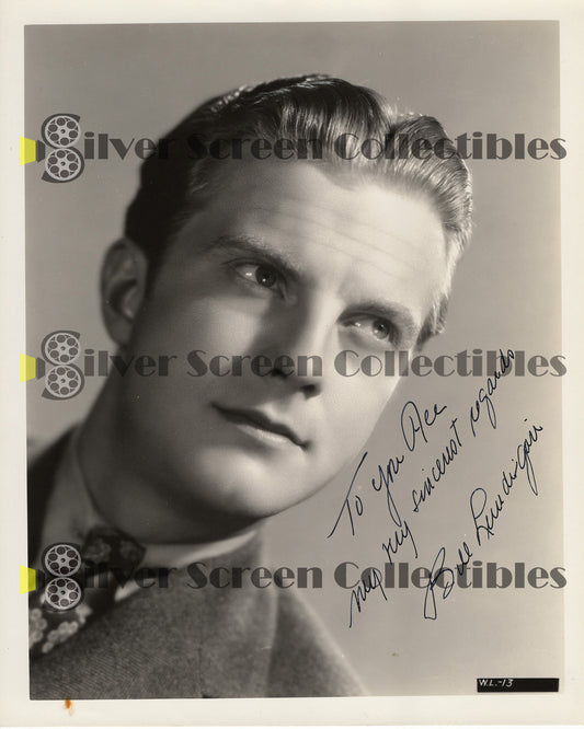 William Lundigan - Signed 8" x 10" Photo