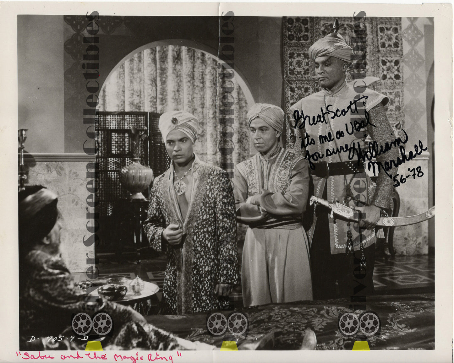 William Marshall - Signed 8" x 10" Photo