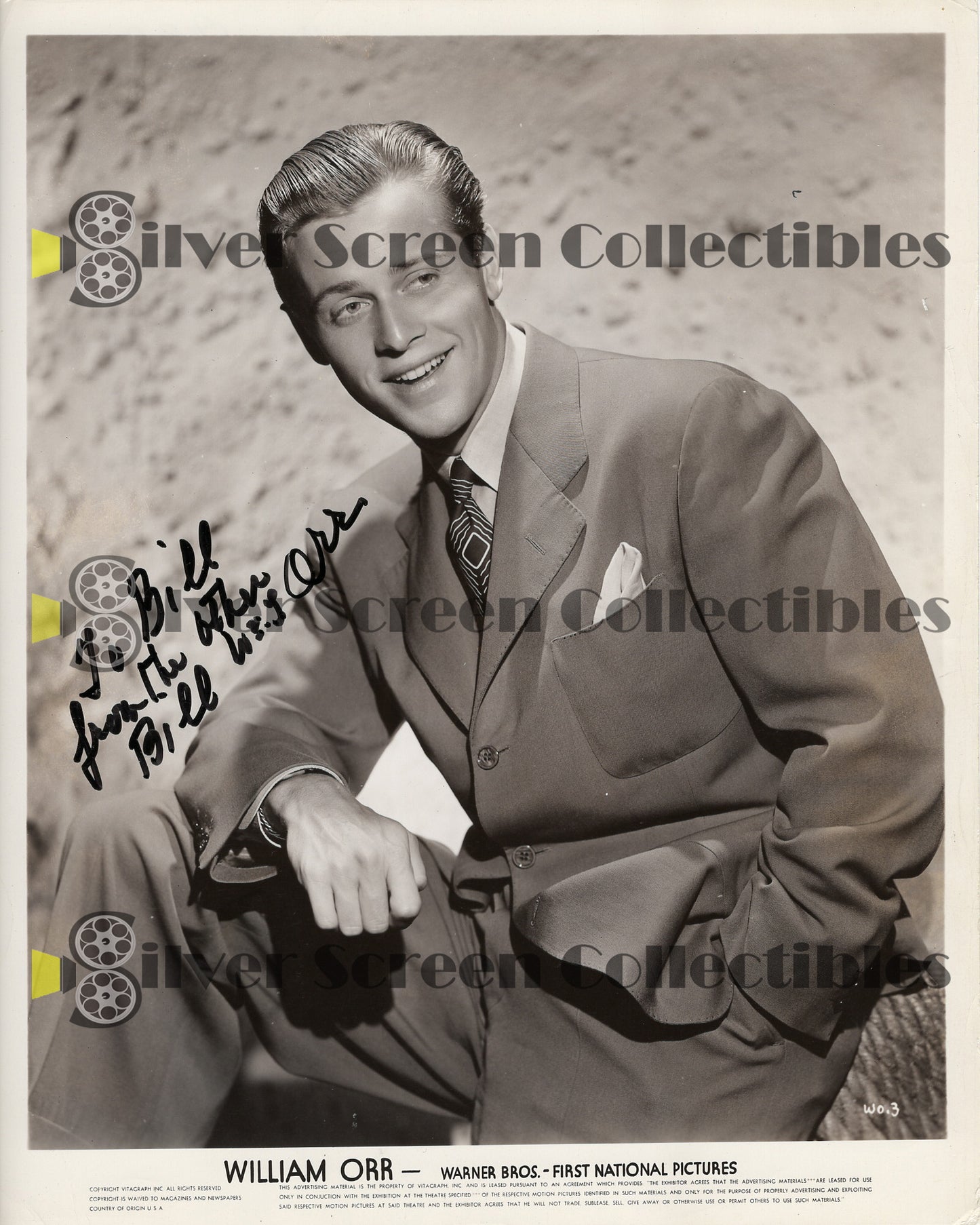 William T. Orr - Signed 8" x 10" Photo