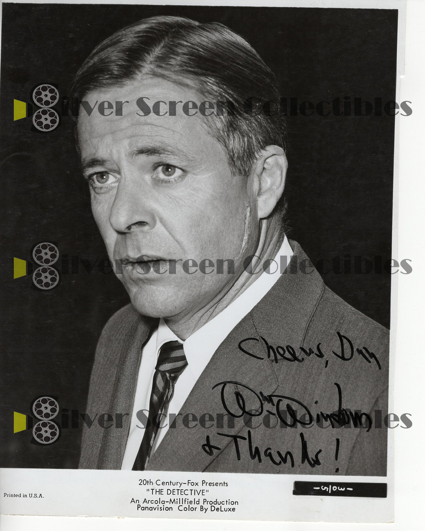 William Windom - Signed 7.5 x 10" Photo