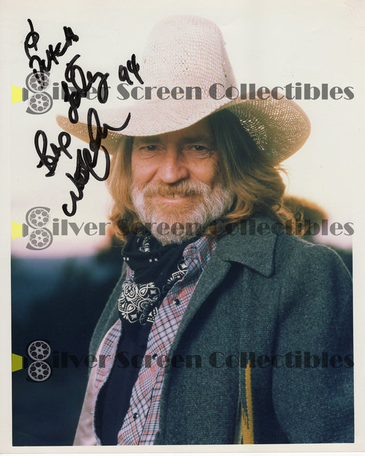 Willie Nelson - Signed 8" x 10" Photo