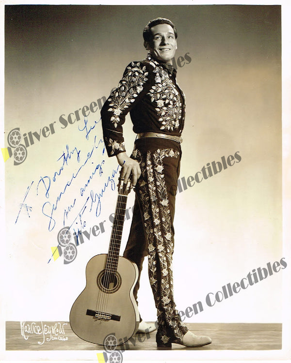 Tito Guízar - Signed 8" x 10" Photo