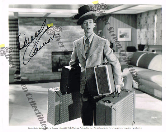 Donald O'Connor - Signed 8" x 10" Photo