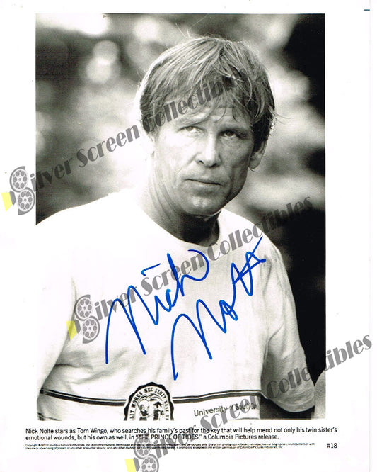 Nick Nolte - Signed 8" x 10" Photo