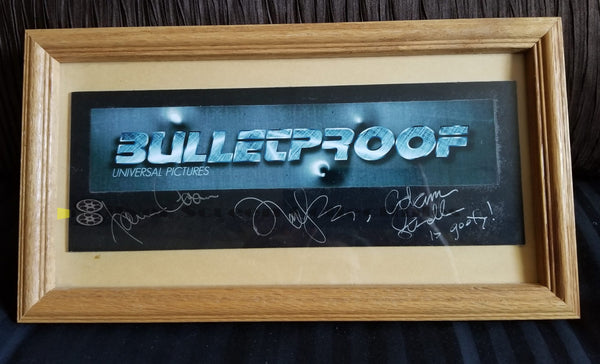 Bulletproof (1996) ~ James Caan, Damon Wayans & Adam Sandler - Signed Trade Ad