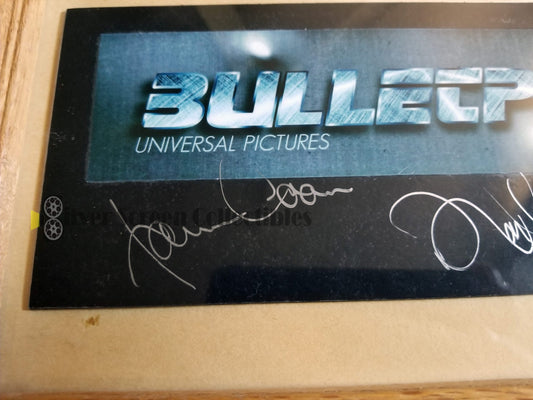 Bulletproof (1996) ~ James Caan, Damon Wayans & Adam Sandler - Signed Trade Ad