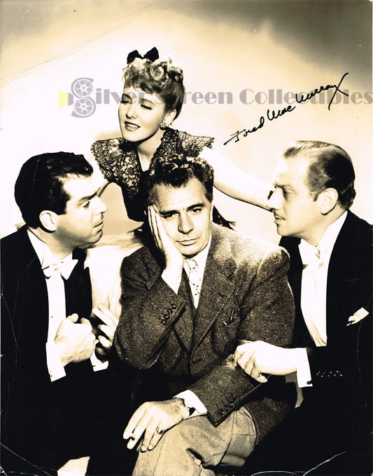 Fred MacMurray - Signed 10.75 x 13.5 Photo