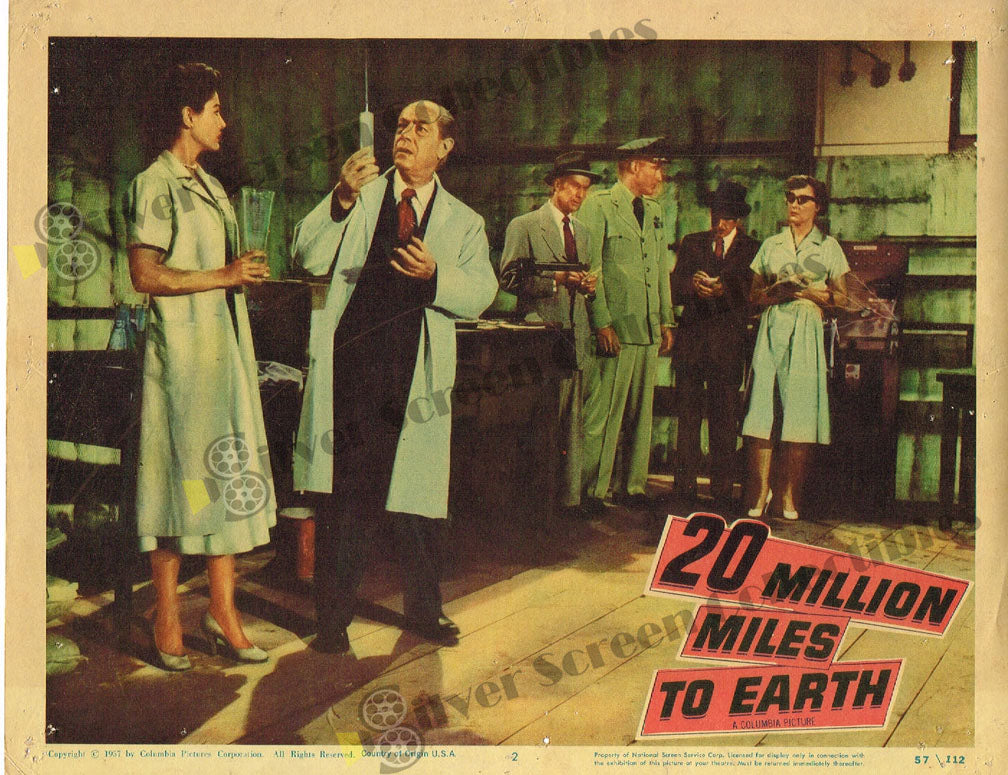 20 Million Miles to Earth (1957) - Original U.S. Lobby Card (11" x 14")