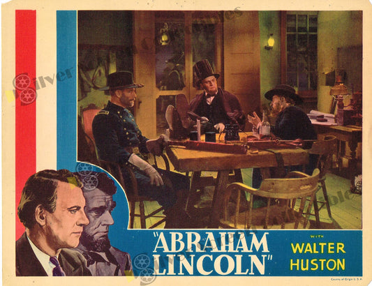 Abraham Lincoln (1930) - Original U.S. Lobby Card (11" x 14")