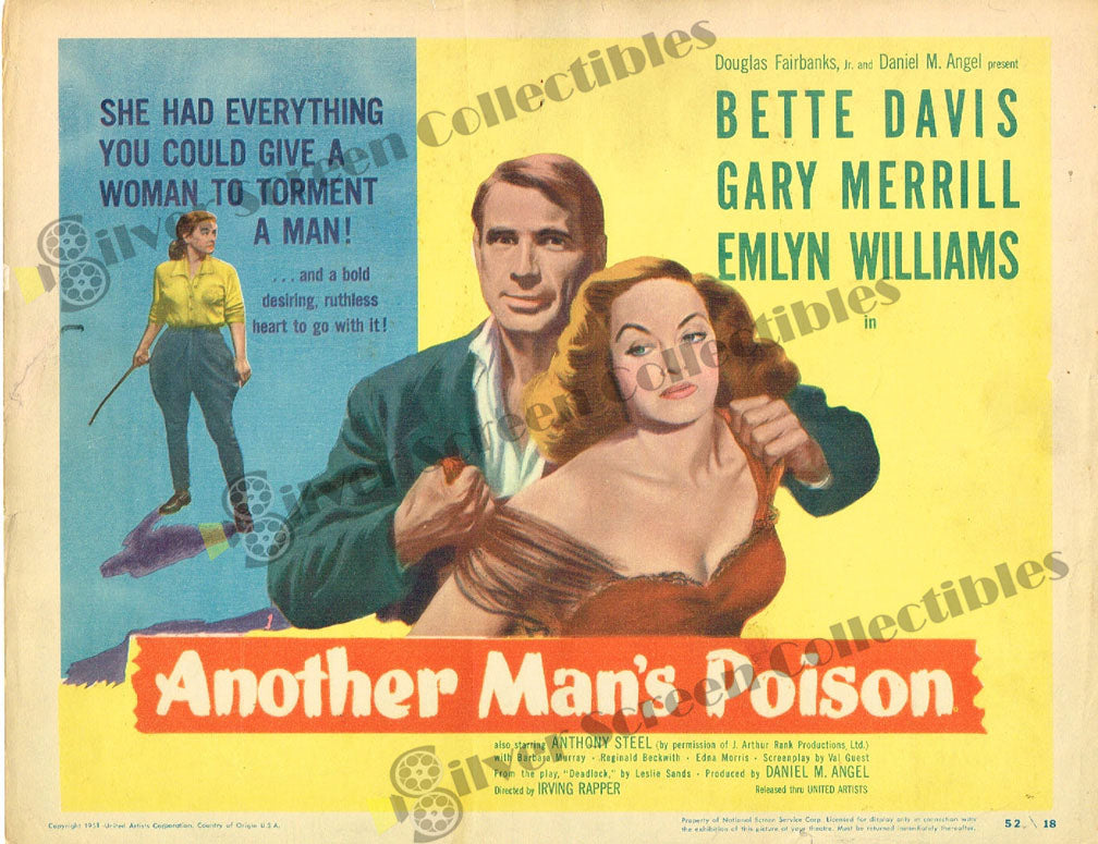 Another Man's Poison (1951) - Original U.S. Lobby Card (11" x 14")
